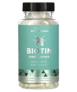 Eu Natural, Biotin, 5,000 mcg, 120 Vegetarian Capsules