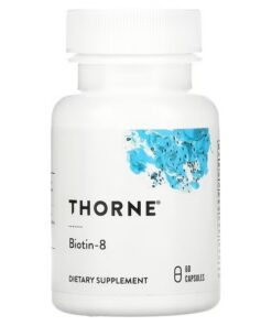 Thorne, Biotin-8, 60 Capsules