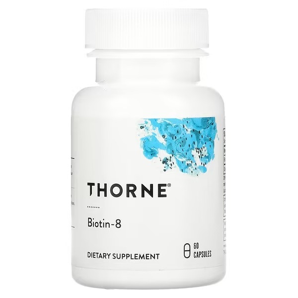 Thorne, Biotin-8, 60 Capsules_11zon