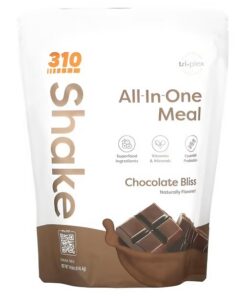 310 Nutrition, All-In-One Meal Shake, Chocolate Bliss, 14.6 oz (414.4 g)