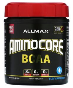 ALLMAX, AMINOCORE BCAA, Blue Raspberry, 2.1 lbs (945 g)