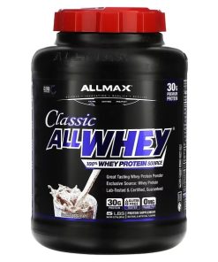 ALLMAX, Classic AllWhey, 100% Whey Protein Source, Cookies & Cream, 5 lbs. (2.27 kg)