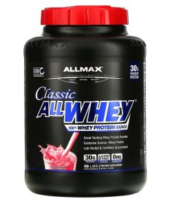 ALLMAX, Classic AllWhey, 100% Whey Protein, Strawberry, 5 lbs (2.27 kg)