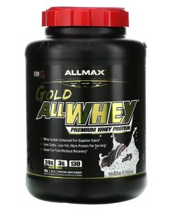 ALLMAX, Gold AllWhey, 100% Premium Whey Protein, Cookies & Cream, 5 lbs (2.27 kg)