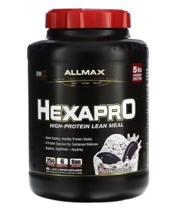 ALLMAX, Hexapro, High-Protein Lean Meal, Cookies & Cream, 5 lbs (2.27 kg)