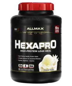 ALLMAX, Hexapro, High-Protein Lean Meal, French Vanilla, 5 lbs (2.27 kg)