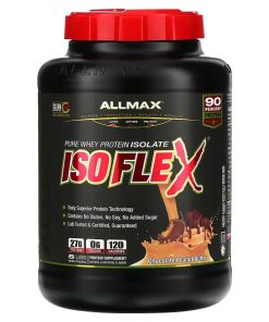 ALLMAX, Isoflex, Pure Whey Protein Isolate, Chocolate Peanut Butter, 5 lbs (2.27 kg)