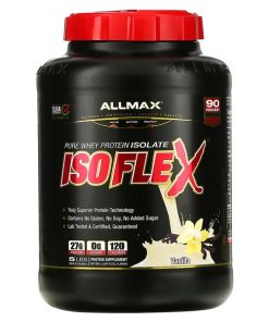 ALLMAX, Isoflex, Pure Whey Protein Isolate, Vanilla, 5 lbs (2.27 kg)