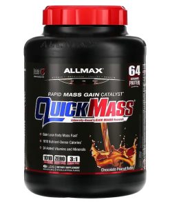 ALLMAX, QuickMass, Rapid Mass Gain Catalyst, Chocolate Peanut Butter, 6 lbs (2.72 kg)