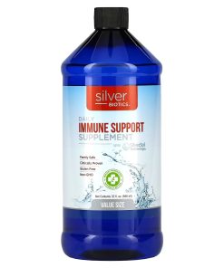 American Biotech Labs, Silver Biotics, Daily Immune Support Supplement with SilverSol Technology, 32 fl oz (946 ml)