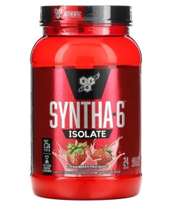 BSN, Syntha-6 Isolate, Protein Powder Drink Mix, Strawberry Milkshake, 2.01 lbs (912 g)