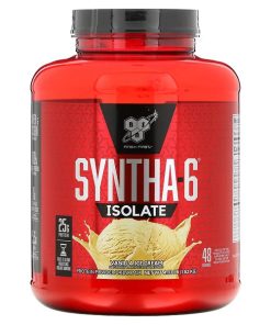 BSN, Syntha-6 Isolate, Protein Powder Drink Mix, Vanilla Ice Cream, 4.02 lbs (1.82 kg)