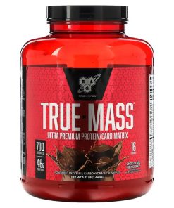 BSN, True-Mass, Ultra Premium Protein/Carb Matrix, Chocolate Milkshake, 5.82 lbs (2.64 kg)