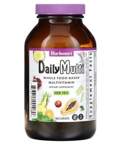 Bluebonnet Nutrition, Daily Multi, Iron Free, 180 Caplets