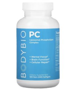 BodyBio, PC, Liposomal Phospholipid Complex, 100 Non-GMO Softgels