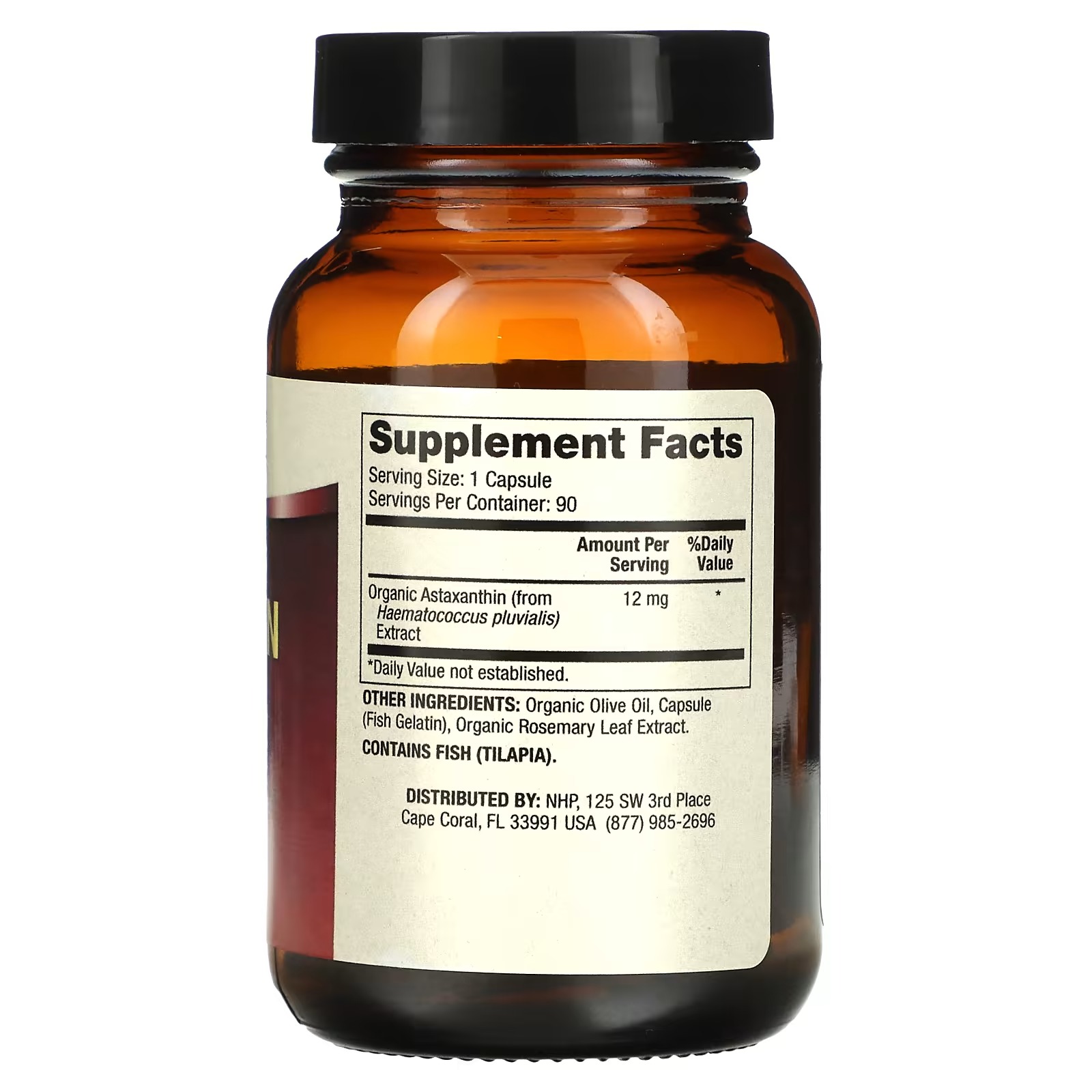 Dr. Mercola, Astaxanthin, 12 mg, 90 Capsules_1