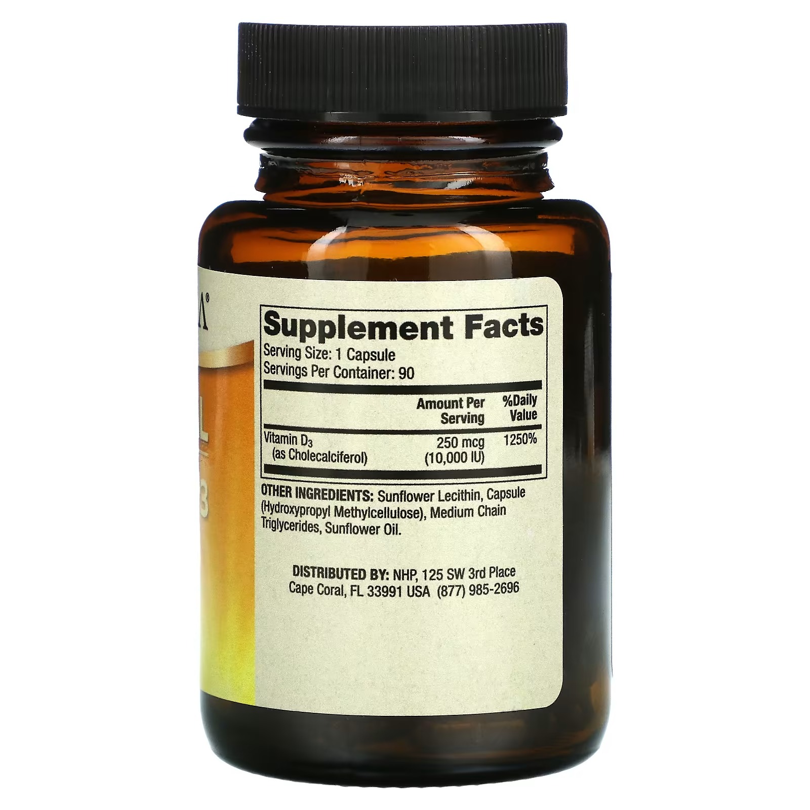 Dr. Mercola, Liposomal Vitamin D3 , 10,000 IU, 90 Capsules1