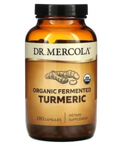 Dr. Mercola, Organic Fermented Turmeric, 180 Capsules