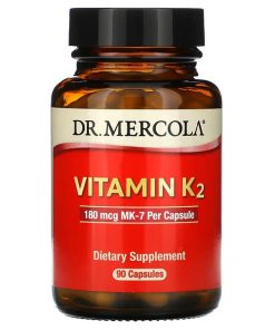 Dr. Mercola, Vitamin K2, 180 mcg, 90 Capsules