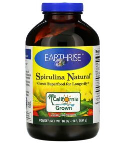Earthrise, Spirulina Natural, 16 oz (454 g)