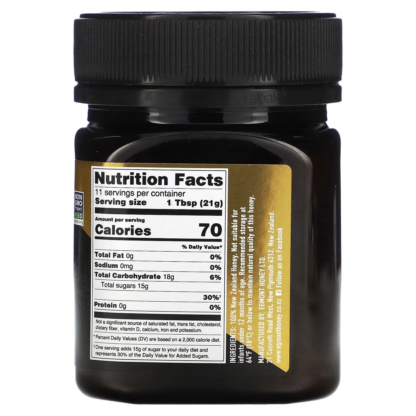 Egmont Honey, Manuka Honey, MGO 1050+, 8.8 oz (250 g)_1