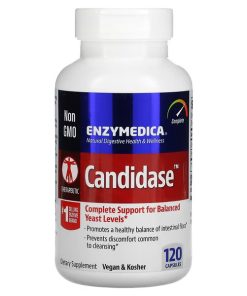 Enzymedica, Candidase, 120 Capsules