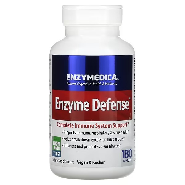 Enzymedica, Enzyme Defense, 180 Capsules