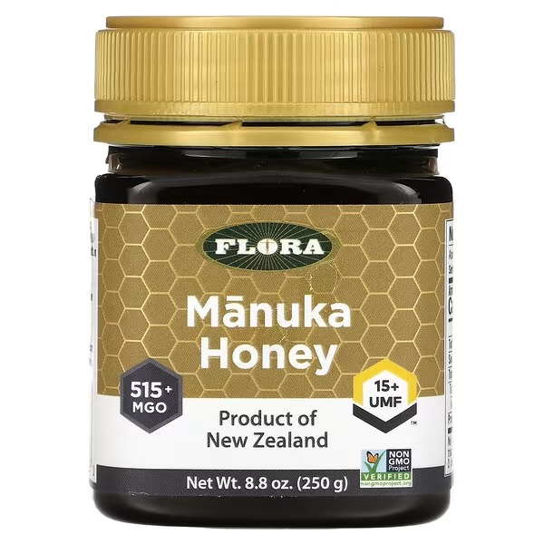 Flora, Manuka Honey, MGO 515+, 8.8 oz (250 g)