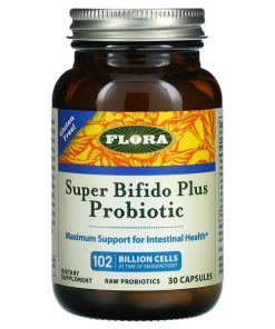 Flora, Super Bifido Plus Probiotic, 102 Billion Cells, 30 Capsules