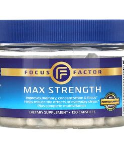 Focus Factor, Max Strength, 120 Capsules