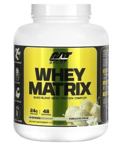 GAT, Whey Matrix, Quad-Blend Whey Protein Complex, Vanilla Ice Cream, 4.5 lbs (2.06 kg)