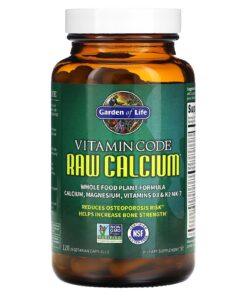 Garden of Life, Vitamin Code, RAW Calcium, 120 Vegetarian Capsules