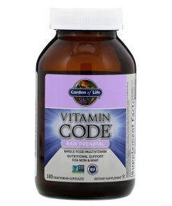 Garden of Life, Vitamin Code, RAW Prenatal, 180 Vegetarian Capsules