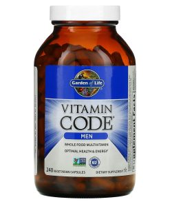 Garden of Life, Vitamin Code, Whole Food Multivitamin for Men, 240 Vegetarian Capsules
