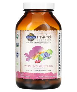 Garden of Life, Women's Multi 40+, Whole Food Multivitamin, 120 Vegan Tablets