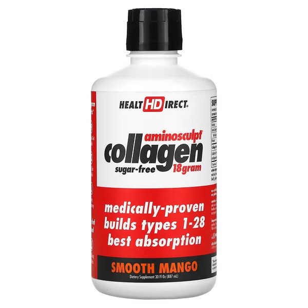 Health Direct, Amino Sculpt Collagen, Smooth Mango, 30 fl oz (887 ml)