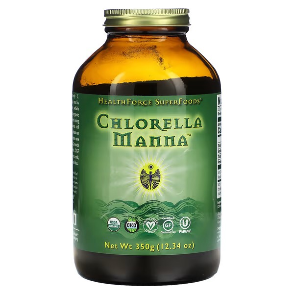 HealthForce Superfoods, Chlorella Manna, 12.34 oz (350 g)