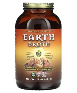 HealthForce Superfoods, Earth Broth, Version 5, 16 oz (454 g)