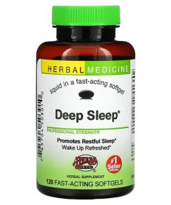 Herbs Etc., Deep Sleep, 120 Fast-Acting Softgels