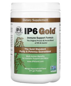 IP-6 International, IP6 Gold, Immune Support Formula Powder, Mango Passionfruit, 377 gm