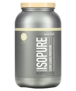 Isopure, Low Carb Protein Powder, Toasted Coconut, 3 lb (1.36 kg)