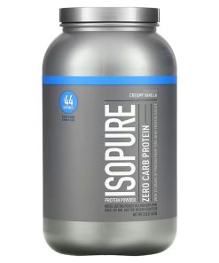 Isopure, Zero Carb Protein Powder, Creamy Vanilla, 3 lb (1.36 kg)