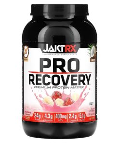 JAKTRX, Pro Recovery, Premium Protein Matrix, Strawberry Banana, 2 lb (908 g)