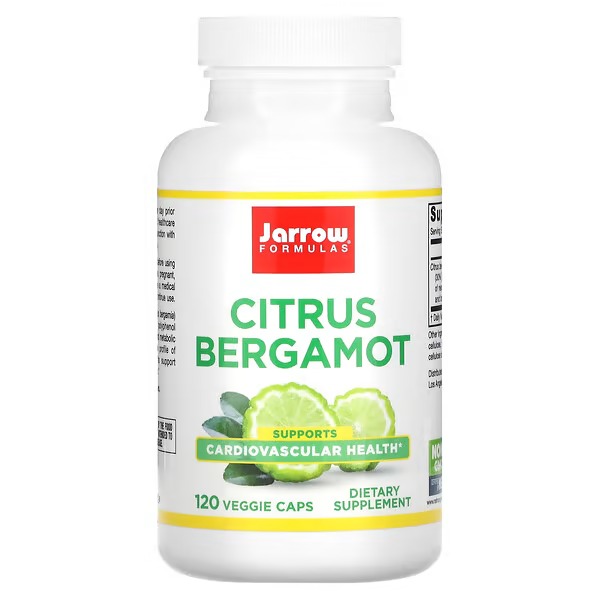Jarrow Formulas, Citrus Bergamot, 120 Veggie Caps