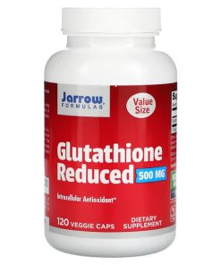 Jarrow Formulas, Glutathione Reduced, 500 mg, 120 Veggie Caps