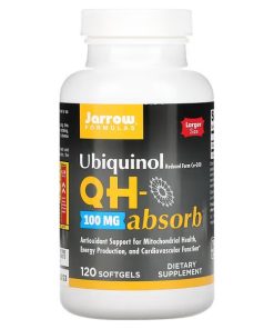 Jarrow Formulas, Ubiquinol, QH-Absorb, 100 mg, 120 Softgels