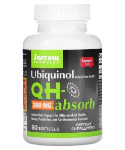 Jarrow Formulas, Ubiquinol, QH-Absorb, 200 mg, 60 Softgels