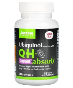 Jarrow Formulas, Ubiquinol, QH-Absorb, 200 mg, 90 Softgels