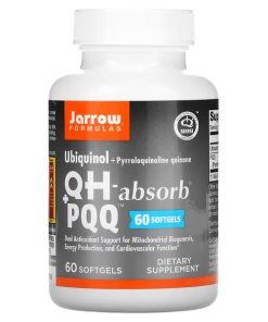 Jarrow Formulas, Ubiquinol, QH-Absorb + PQQ, 60 Softgels