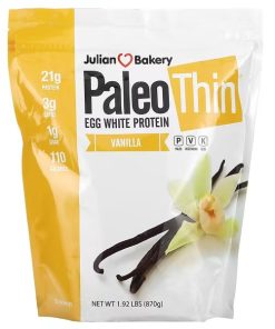 Julian Bakery, Paleo Thin, Egg White Protein, Vanilla, 1.92 lbs (870 g)